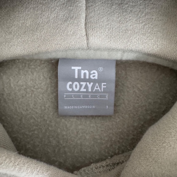 TNA COZYAF Fleece Hoodie + Pant SET - Picture 3 of 4